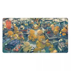 Psyduck - Board Game Pokemon Playmat Games HD Mousepad Play Mat of TCG 225662 - Image 2