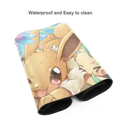 Eevee - Board Game Pokemon Playmat Games Mousepad Play Mat of TCG 114624 - Image 4