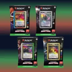 MTG Commander Masters Commander Deck Set of 4 Magic: The Gathering New Sealed - Image 1