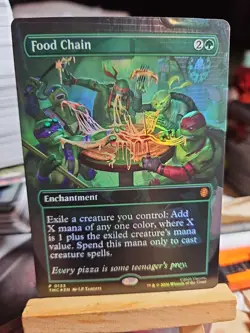 Food Chain (Borderless) Commander: Teenage Mutant Ninja Turtles Foil - Image 1