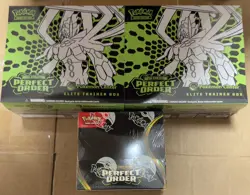 Pokemon TCG Perfect Order Pokemon Center ETB x2 & 36 Pack Booster Box all Sealed - Image 2