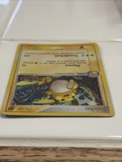 Pokemon TCG Raichu Card 12/108 EX Power Keepers Reverse Holo Stamped Holo Rare - Image 5