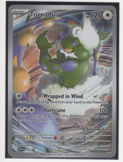Pokemon Tornadus - 210 (Pokemon Center Exclusive) 210 Sv: Scarlet & Violet Promo - Image 1