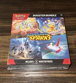Pokemon TCG Surging Sparks Booster Bundle New Factory Sealed - Image 1