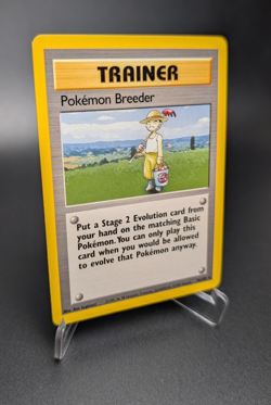Pokemon Breeder Trainer - Base Set Unlimited 76/102 - Pokemon TCG (WOTC) - LP+ - Image 2