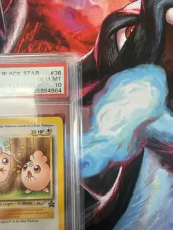Pokemon Black Star Promo League 2001 Igglybuff #36 PSA 10 Gem Mint - Image 3