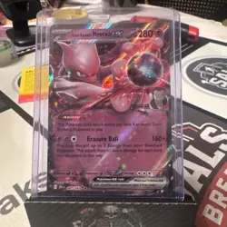 Pokemon Cards Team Rocket’s Mewtwo ex 081/182 Ultra Rare Destined Rivals - (NM) - Image 1