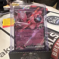 Pokemon Cards Team Rocket’s Mewtwo ex 081/182 Ultra Rare Destined Rivals - (NM) - Image 2