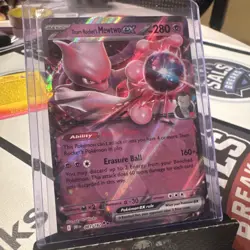 Pokemon Cards Team Rocket’s Mewtwo ex 081/182 Ultra Rare Destined Rivals - (NM) - Image 3