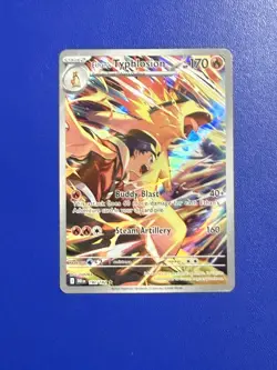 Pokemon TCG Ethan’s Typhlosion 190/182 SV10: Destined Rivals IR Near Mint - Image 1