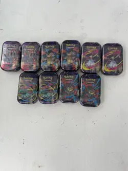 Pokemon Mega Heroes Mini Tin ME01 Mega Evolution/Destined Rivals *RANDOM ART* - Image 2