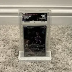 Pokemon TCG Mewtwo 183/165 Japanese sv2a 151 Scarlet & Violet AR ACE 10 GEM MINT - Image 1