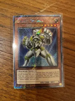 Yugioh | Galaxy Soldier | RA04 | Platinum Secret Rare | 1st Edition | NM - Image 1