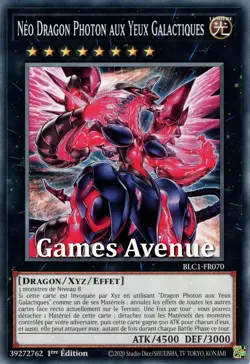 Yu-Gi-Oh ! Neo Dragon Photon Aux Yeux Galactiques BLC1-FR070 VF/COMMUNE - Image 1