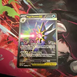 Mega Starmie EX Pokemon TCG Holo Card 118/088 - Image 1