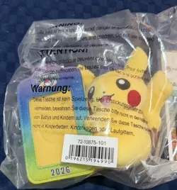 Pokemon Center Excel EUIC 2026 London Exclusive Pikachu Plush Card Holder - Image 1
