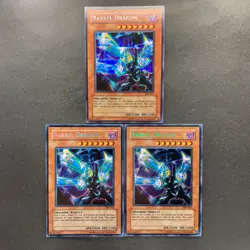 NM 3 card Barrel Dragon VB5-003 Secret Rare YuGiOh 780 - Image 1