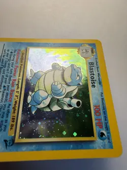 1999 Blastoise Holo Foil Rare Pokemon TCG Card Base Set 2, WOTC, 2/130 - Image 3