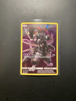 Armored Mewtwo SM228 Holo Black Star Promo Pokemon Card - Image 1