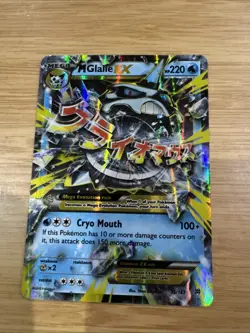 Mega M Glalie EX Breakthrough Pokemon Card 35/162 - Image 1