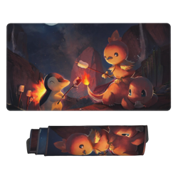 Cyndaquil - Board Game Pokemon Playmat Games Mousepad Play Mat of TCG 3509 - Image 1