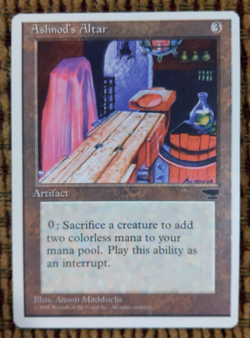 Ashnod’s Altar – MTG Chronicles – LP - Artifact Classic - Image 1