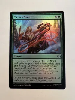Tyvar's Stand - FOIL - MTG Phyrexia: All Will Be One - NM - Image 1
