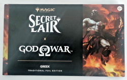 MTG Secret Lair God of War Greek FOIL SEALED - Image 1