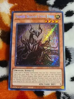 Yu-Gi-Oh TCG Primite Dragon Ether Beryl - BLMM-EN130 - Secret Rare 1st Edition - Image 2