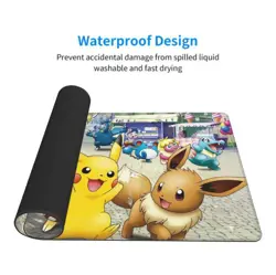 Eevee - Board Game Pokemon Playmat Games Mousepad Play Mat of TCG 3406 - Image 3