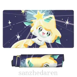 Jirachi - Board Game Pokemon Playmat Games Mousepad Play Mat of TCG 3279 - Image 1