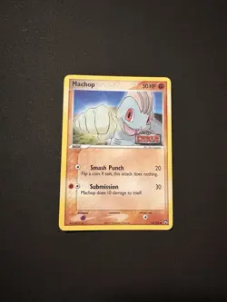 Pokemon Machop Power Keepers 53/108 Reverse Holo Common 2007 - Image 1