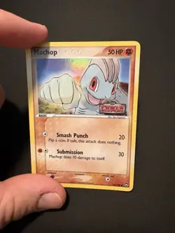 Pokemon Machop Power Keepers 53/108 Reverse Holo Common 2007 - Image 2