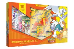 Pokemon TCG: Reshiram & Charizard GX Tag Team Collection New Sealed W/ Evolving - Image 1