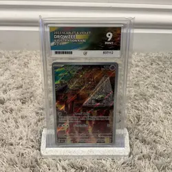 Pokemon TCG Drowzee Illustration Rare 210/198 Scarlett & Violet Ace Grade 9 - Image 1