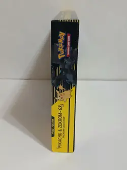 Pokemon Pikachu And Zekrom Gx Tag Team Premium Collection Box SEALED New - Image 3