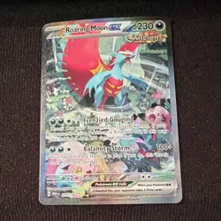 The Pokemon Company Roaring Moon ex SV04 Paradox Rift 251/182 SAR Full Art Holo - Image 1