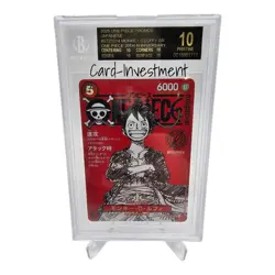 BGS 10 Black Label Monkey D. Luffy ST21-014 Promo ONE PIECE Magazine Japanese - Image 1