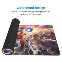 Board Card Game Pokemon Deoxys Playmat Game Mousepad Play Mat of TCG 114972 - Image 5