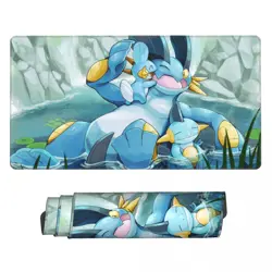 Board Card Game Pokemon Swampert Playmat Game Mousepad Play Mat of TCG 114970 - Image 1