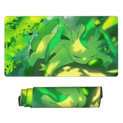 Leafeon - Pokemon Board Card Game Playmat Games Mousepad Play Mat of TCG 225793 - Image 1