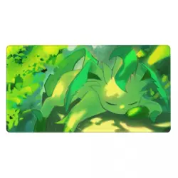 Leafeon - Pokemon Board Card Game Playmat Games Mousepad Play Mat of TCG 225793 - Image 2