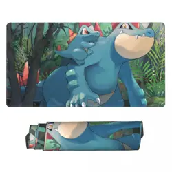 Feraligatr Board Card Game Pokemon Playmat Game Mousepad Play Mat of TCG 225795 - Image 1