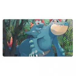 Feraligatr Board Card Game Pokemon Playmat Game Mousepad Play Mat of TCG 225795 - Image 2