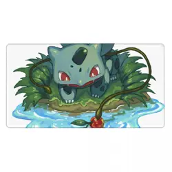 Bulbasaur - Board Card Game Pokemon Playmat Game Mousepad Play Mat of TCG 225771 - Image 2