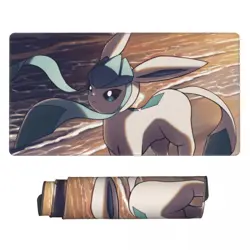 Glaceon - Board Card Game Pokemon Playmat Game Mousepad Play Mat of TCG 225612 - Image 1