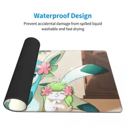 Glaceon Shaymin Board Card Game Pokemon Playmat Game Mousepad Play Mat of TCG - Image 4