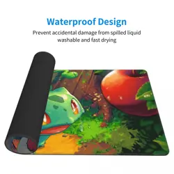Bulbasaur - Board Card Game Pokemon Playmat Game Mousepad Play Mat of TCG 225399 - Image 5