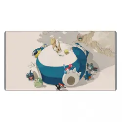 Eevee - Board Card Game Pokemon Playmat Game Mousepad Play Mat of TCG 225315 - Image 2