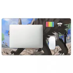 Mightyena - Board Card Game Pokemon Playmat Game Mousepad Play Mat of TCG - Image 4
